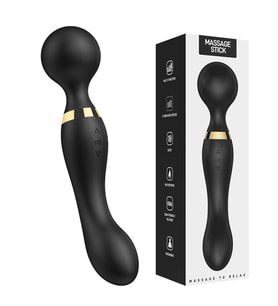 LilituShop USB Şarjlı 20 Fonksiyonlu Teknolojik Vibratör - Siyah