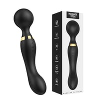 LilituShop USB Şarjlı 20 Fonksiyonlu Teknolojik Vibratör - Siyah
