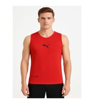 Puma P02817 Erkek Petekli Askılı T-shirt - Puma - P02817 - Gri - ST02817-Gri-L (Kırmızı)
