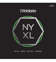 Daddario NYXLB040 Bas Gitar Tek Tel  NYXL Serisi, .040