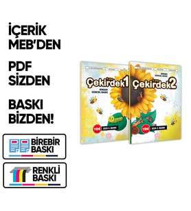 3 Yaş Okul Öncesi MEB Etkinlik Kitabı 2’li Set Çekirdek Eğlenceli ve Öğretici Aktiviteler BASKI ÜCRETİ