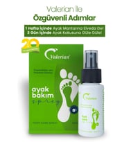 Valerian Ayak, Tırnak Bakım Spreyi, Sağlıklı ve Bakımlı Ayak Görünümü, Propolis ve Aloe Vera Ekstrakt