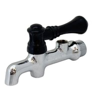 Semaver İle Uyumlu Musluk Göstergeli, Dıştan Dişli, Demir, Kazan ve Kahveci Musluğu 10X6cm