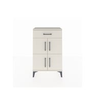 Arges Komodin Tek Raflı Tek Çekmeceli 4 Kapaklı 60x30x96 Aytaşı-Aytaşı