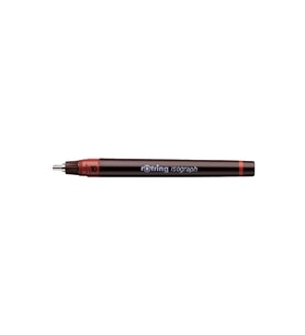 Rotring Rapido Kalemi Isograph 0.10 MM Rapido Kalemi (Bordo)