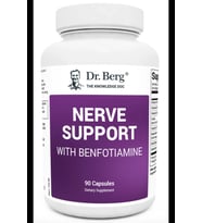 Dr. Berg  Nerve Support with Benfotiamine - 90 Capsules (Renksiz)