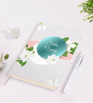 BK Gift Kişiye Özel İsimli Çerçeveli Defter Kalem Seti-10