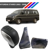 Otozet - Hyundai Starex Spor Vites Topuzu Gri Kapak Detaylı ve Körüğü Takım 2002-2008