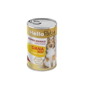 HELLO PATY YETİŞKİN DANA ETLI KÖPEK KONSERVE MAMASI 12 ADET X 415 GR