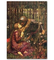 Cakapuzzle Merhametsiz Güzel Kadın Kitap Kapağı Puzzle Yapboz MDF (Ahşap) (120 Parça)