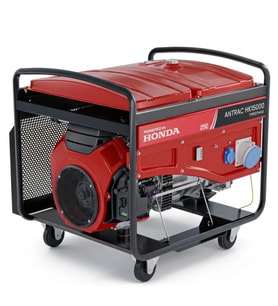 Honda HK15000 GX670 15kVa 12kW 24bg 671cc 158kg Tekerli Marşlı Trifaze Benzinli Jeneratör