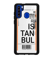 Reeder P13 Blue Max Uyumlu Bilet Tasarımlı Glossy Telefon Kılıfı