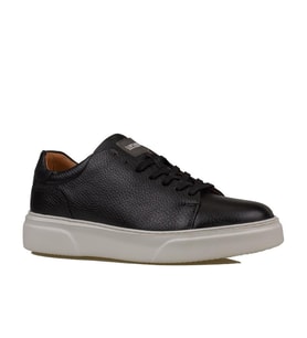 Lufian Siyah Tommy Erkek Deri Sneaker