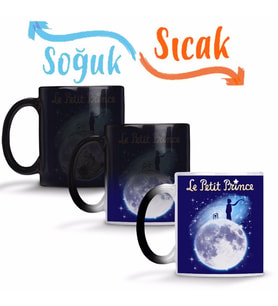 Le Petit Prince Küçük Prens 04 Sihirli Kupa Bardak Porselen