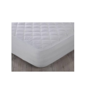 Kapitone Fitted Dışı Pamuk Içi Yün Dolgu Tek Kişilik Alez Yatak Koruyucu 180x200