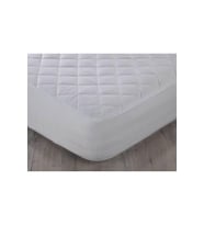Kapitone Fitted Dışı Pamuk Içi Yün Dolgu Tek Kişilik Alez Yatak Koruyucu 180x200