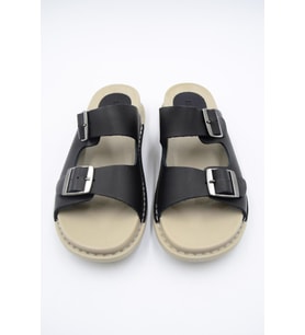 LİZSHOE HAKİKİ DERİ KADIN TERLİK MRN 03222Y (Siyah)