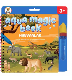 LİNO AQUA MAGİC BOOK HAYVANLAR (SİHİRLİ BOYAMA KİTABI)