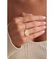 Kişiye Özel 925 Ayar Gümüş Tasarım Müzik Notaları Şık Kolye (Gold)