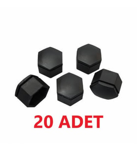 Opel Astra H Siyah Bijon Kapagi 17x23 mm (20 Adet)