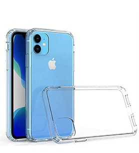 Coverzone iPhone 11 ile uyumlu K?l?f Z-Nitro Anti Shock Silikon Kapak Kamera Korumal? Anti?ok Airbag K�?e Korumal? Silikon ?effaf K?l?f