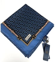 Twill İpek Eşarp-0943 (İndigo Mavi)
