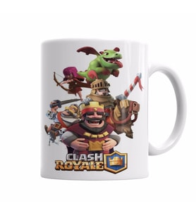 Clash Royale Red King Kupa Bardak Porselen