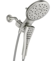 Moen 220C2Srn Verso Rainshower/Handshower Combination With Infiniti Dial And Magnetix Docking, Spot (Çok Renkli)