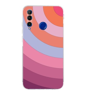 PrintiFy Huawei Honor 20 Lite Uyumlu Kamera Korumalı Renk Cümbüşü F Tasarımlı Şeffaf  Kılıf