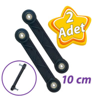 2 Adet Beşik Sallama Aparatı Siyah 10 Cm