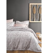 Yataş Bedding Leaf Çift Kişilik Yatak Örtüsü Seti - Gül Kurusu
