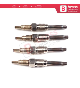 Alfa Fiat Lancia Opel Nissan 1.9 2.4 D için 4 Adet Isıtma Bujisi GX80