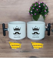 You Are My King Kupa Bardak T Siyah Kulplu Babaya Doğum Günü Babalar Günü Hediyesi