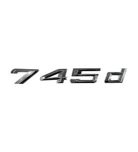 BMW E65 Bagaj Yazısı B A51147148197 Wender