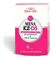 New Life Mena K2+D3 30 Kapsül