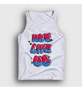 Presmono Unisex Beyaz Not Like Us Müzik Kendrick Lamar Atlet 504078tt
