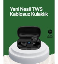 Telefon Şarj Destekli 1800 Mah A10s Tws Kablosuz Kulak İçi Kulaklık (Çok Renkli)