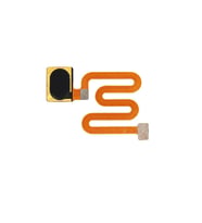 Oppo A9 2020 İle Uyumlu Tuş Parmak İzi Okuyucu Film Siyah