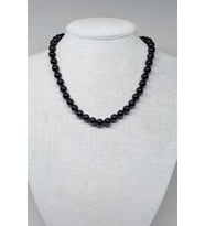 Turmalin Taşı Kolye 8mm (Klipsli)