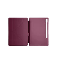 Pilelistore   Samsung Galaxy X510 Tab S9 FE 11 Kılıf Kalemlikli Mars Tablet Kılıfı - Mürdüm