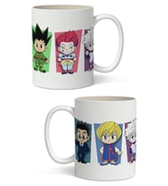 Hunter x Hunter Karakterler Baskılı Kişiye Özel Kupa Bardak - Sevgiliye Arkadaşa Hediye (Beyaz)