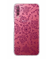Samsung Galaxy A7 2018  Kamera Korumalı  Kapak Nostalji Desen Tasarımlı  Şeffaf Kılıf