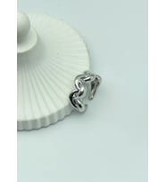 Çelik Silver Ayarlanabilir Yüzük - 25yzk145