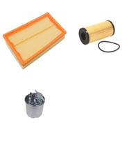 Bosch Filtre Bakım Seti Renault Koleos 2.0 Dizel 2009-2011 Hava + Yağ f. + Yakıt Filtre Bosch