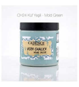 Cadence Very Chalky Home Decor Mobilya Boyası 500 ml. CH-24 KÜF YEŞİLİ 