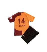 Zaha 14 Numara Parçalı Çocuk Futbol Forması (Sarı)