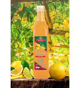 Northcity Limon Sirkesi %100 Doğal Katkısız 500 ml - Fermente ve Pastörize Edilmemiş