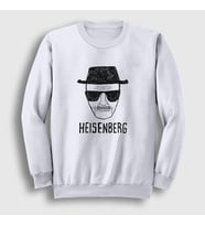 Presmono Unisex Beyaz Heisenberg Breaking Bad Sweatshirt 184747tt