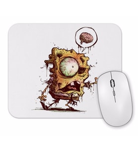 Zombie Sponge Bob Mouse Pad