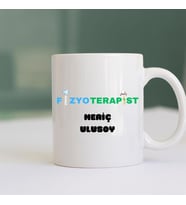 Fizyoterapiste Hediye İsme Özel Kupa Bardak
